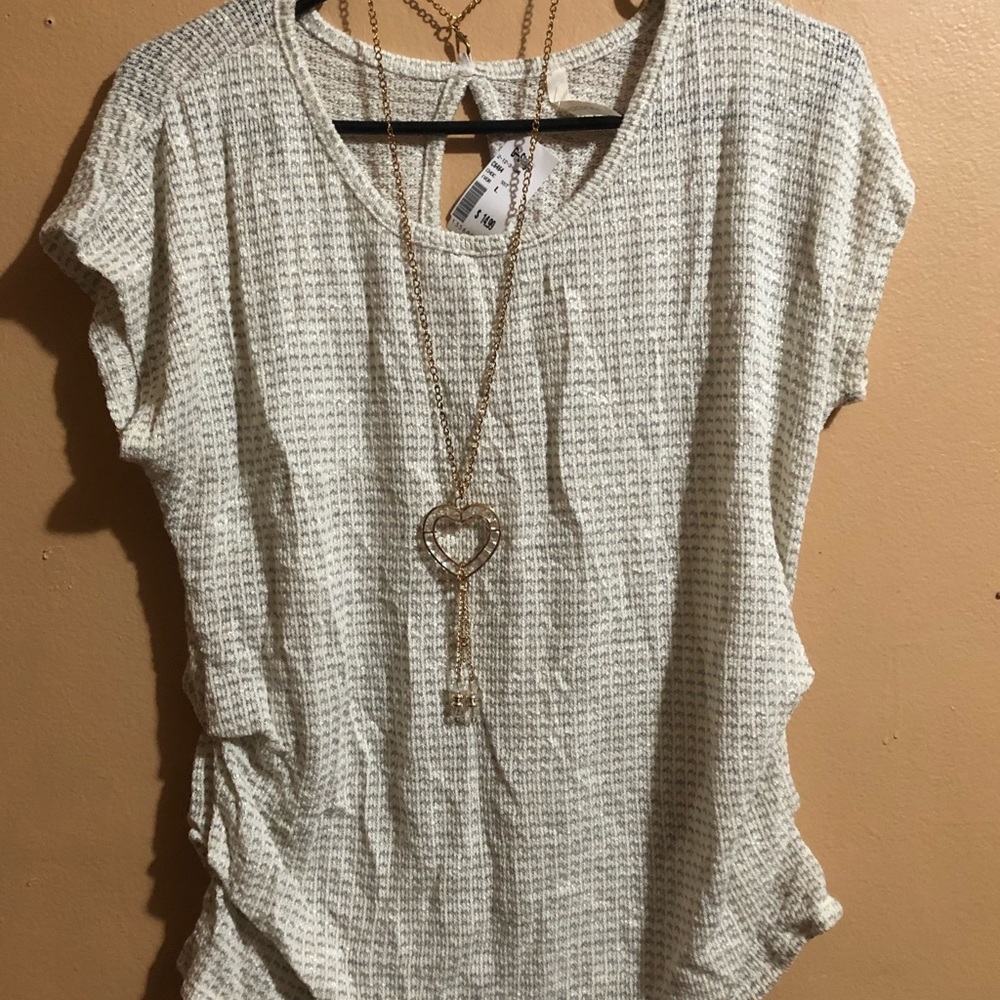 Beige blouse